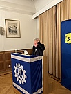 2. Bürgermeister der Stadt Straubing, Albert Solleder, bei seiner Ansprache