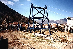 Brückenbau Mostar 1994