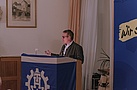 Landtagsabgeordneter Josef Zellmeier bei seinem Grußwort
