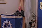 Bürgermeister Werner Schäfer bei seinem Grußwort
