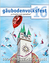 Plakat Gäubodenvolksfest 2016