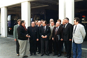Besuch Staatssekretär Dr. Schelter 1995